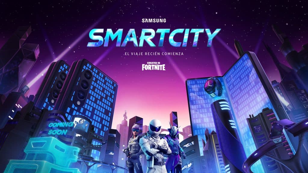 Samsung Fornite metaverso