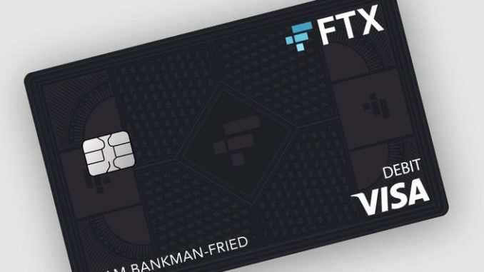 FTX tarjeta VISA