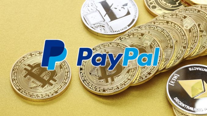 PayPal Criptomonedas