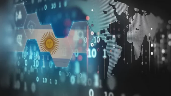 Argentina blockchain red