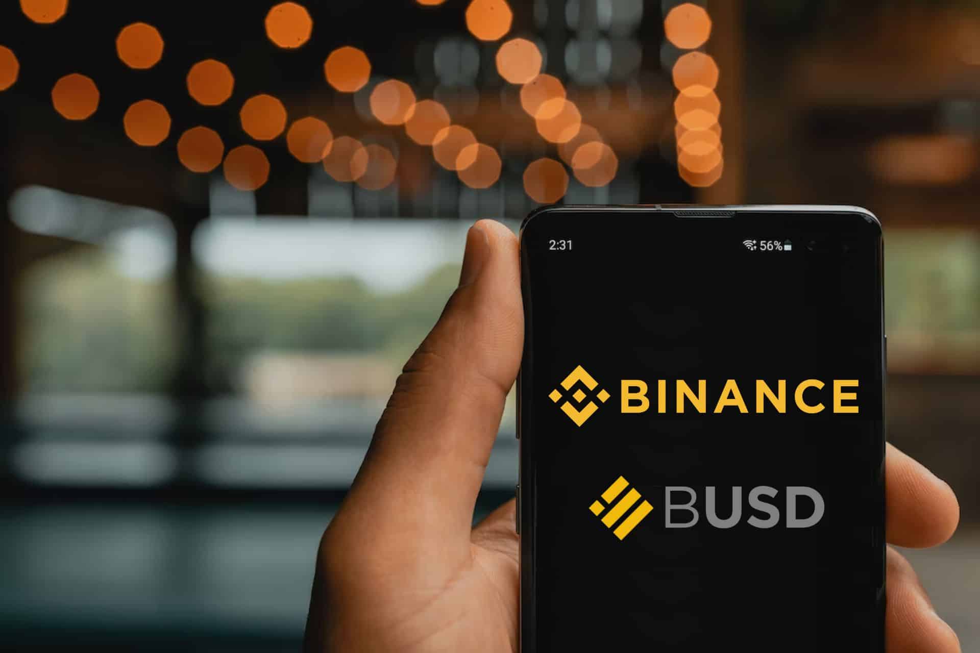 Binance BUSD stablecoins