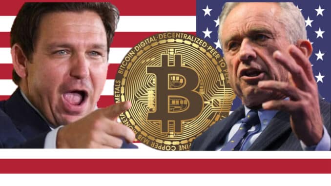 El Bitcoin entra en el discurso emergente de cara a las elecciones 2024 de EEUU