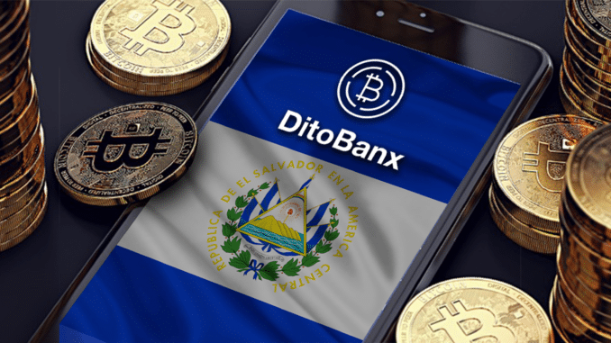 El Salvador tarjeta bitcoin DitoBanx